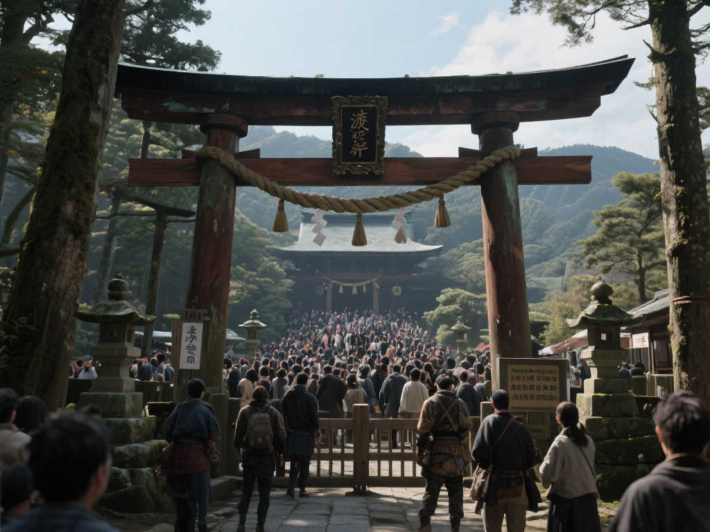 《对马岛之魂》玩家助力神社重建,却因游客过多被迫关闭!