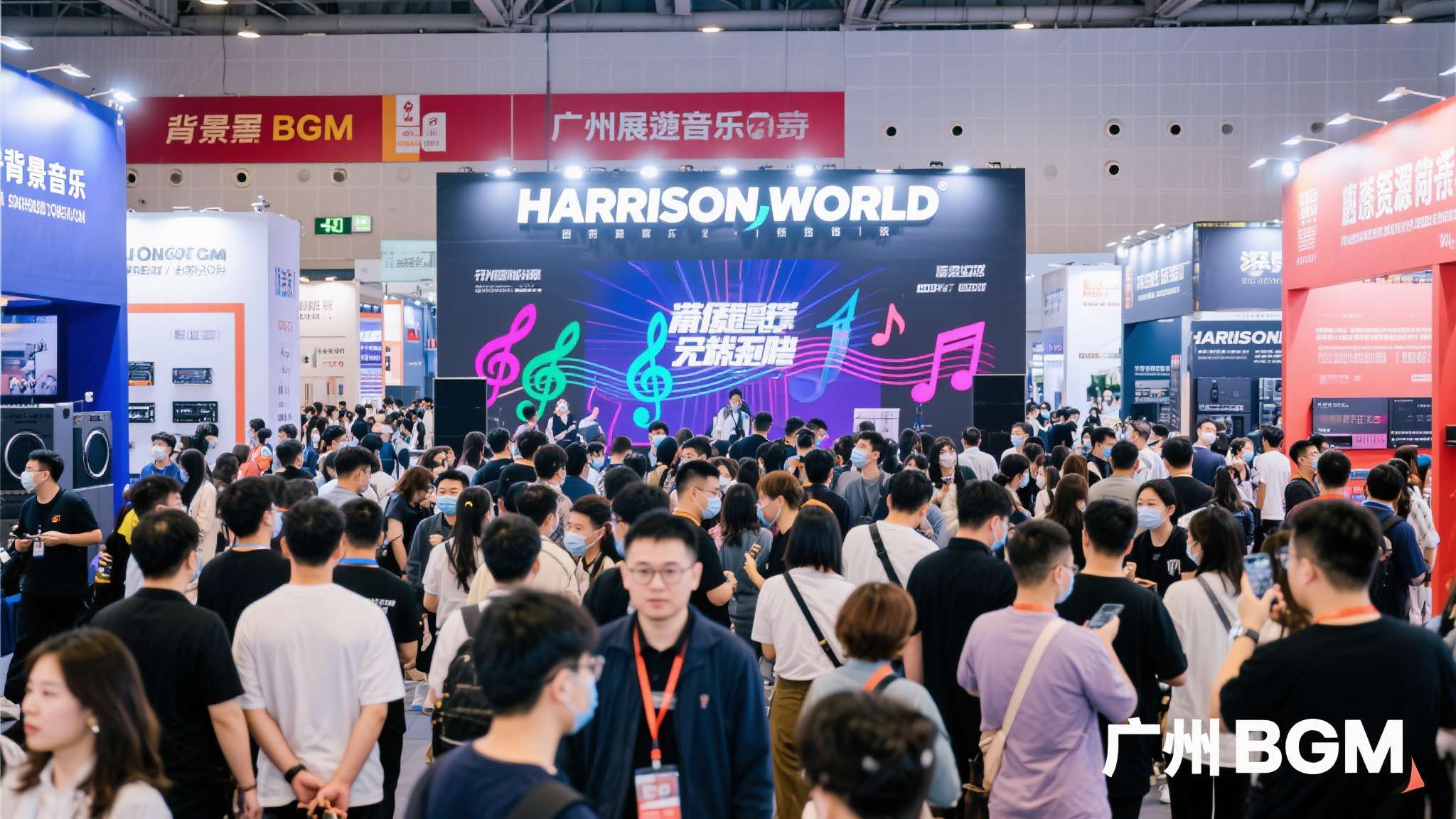 两天的热闹与相遇:HARRISONWORLD 广州BGM展会回顾
